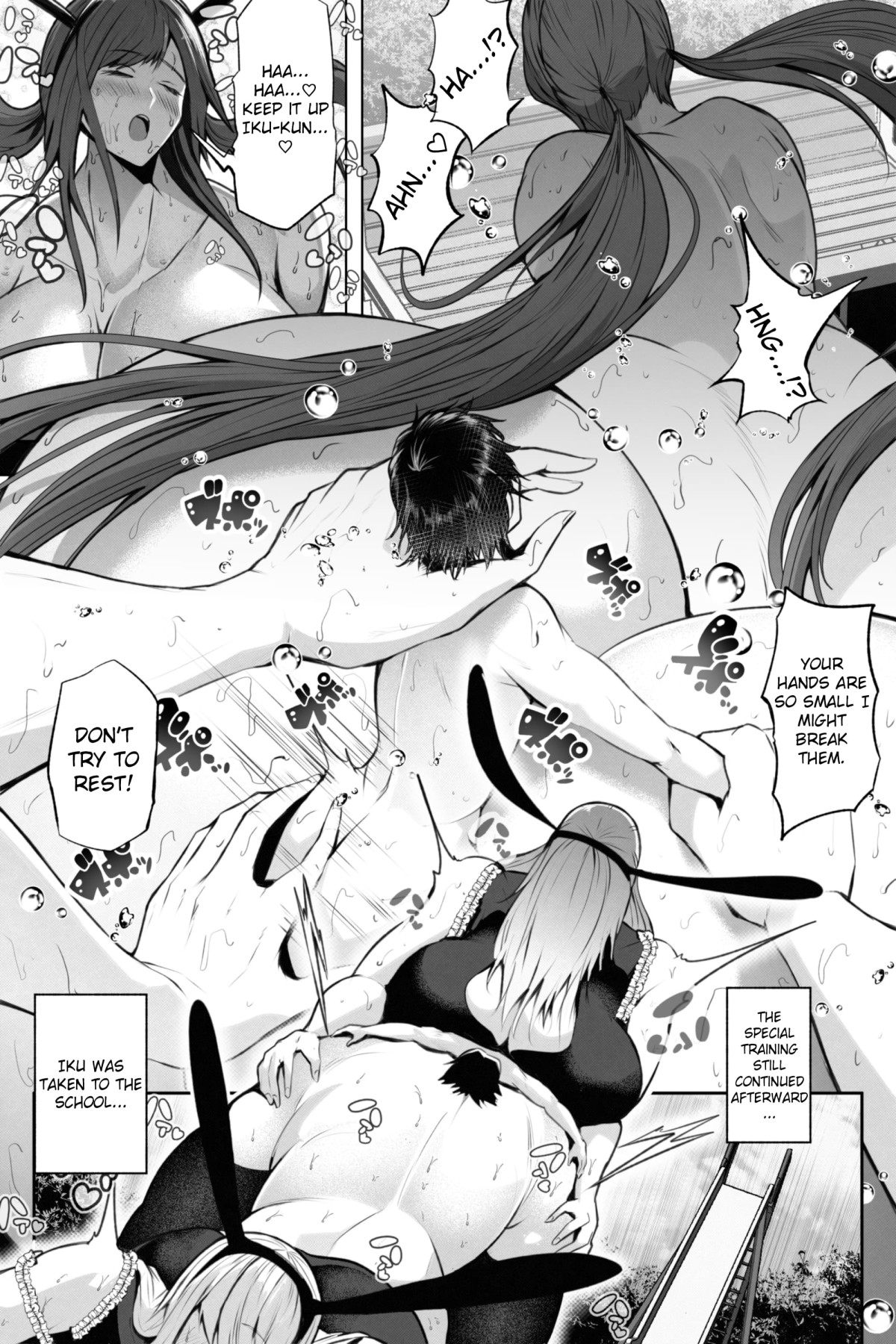 Hentai Manga Comic-My Younger Sister's Classmates and Seniors are Super Tall-Read-17